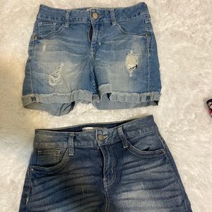 Jean shorts